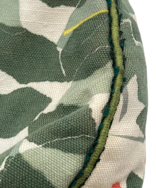 mina perhonen（ミナ ペルホネン）mina perhonen (ミナ ペルホネン) エッグバッグ グリーンの古着・服飾アイテム