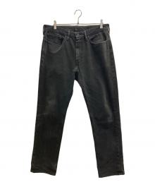 LEVI'S（リーバイス）の古着「後染めデニムパンツ」｜ブラック