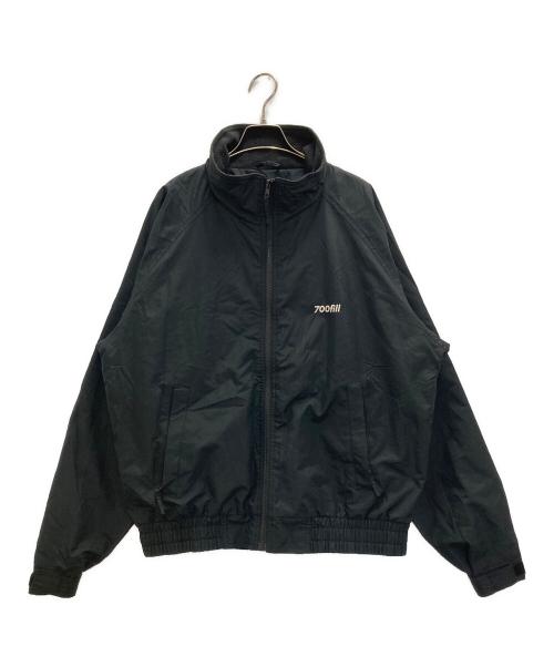 PORT AUTHORITY（ポートオーソリティ）PORT AUTHORITY (ポートオーソリティ) 700FILL ロゴ刺繍 ナイロンジャケット ブラック サイズ:Ⅿの古着・服飾アイテム
