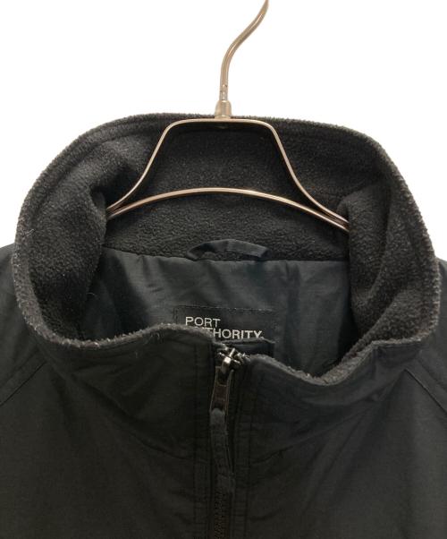 PORT AUTHORITY（ポートオーソリティ）PORT AUTHORITY (ポートオーソリティ) 700FILL ロゴ刺繍 ナイロンジャケット ブラック サイズ:Ⅿの古着・服飾アイテム