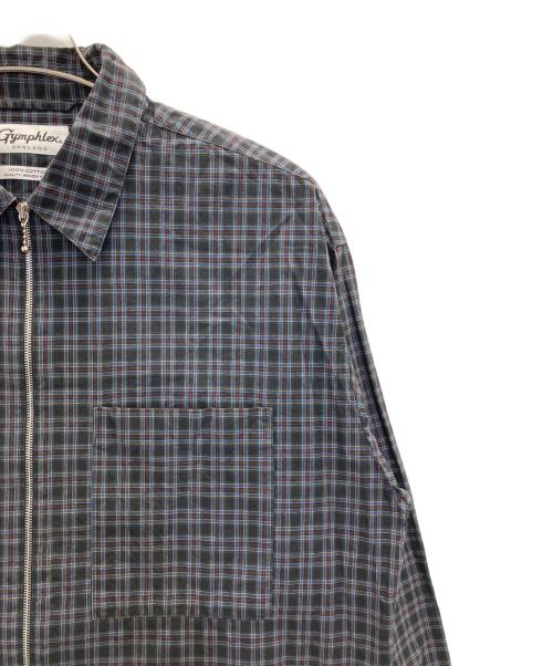 Gymphlex（ジムフレックス）Gymphlex (ジムフレックス) シャツジャケット ネイビー サイズ:Ｌの古着・服飾アイテム