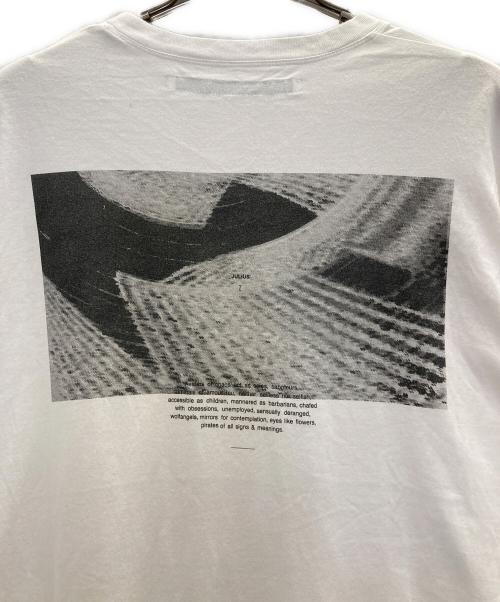 JULIUS（ユリウス）JULIUS (ユリウス) ツイストTシャツ ホワイト サイズ:SIZE 3の古着・服飾アイテム