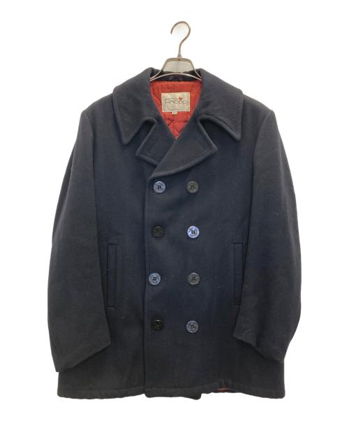 FOX NAPP（フォックスナップ）FOX NAPP (フォックスナップ) 80s Pコート ネイビー サイズ:40の古着・服飾アイテム