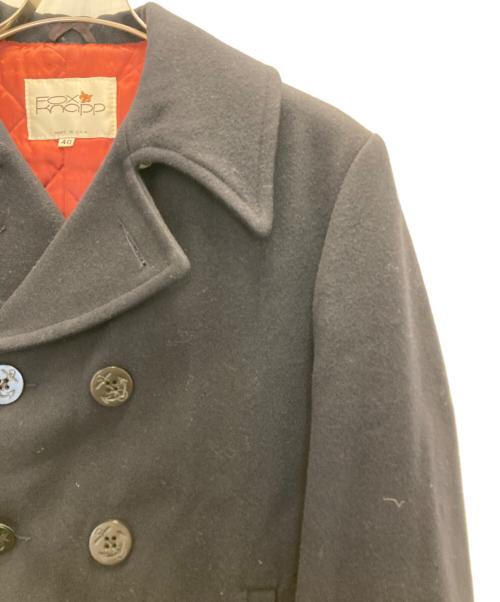 FOX NAPP（フォックスナップ）FOX NAPP (フォックスナップ) 80s Pコート ネイビー サイズ:40の古着・服飾アイテム