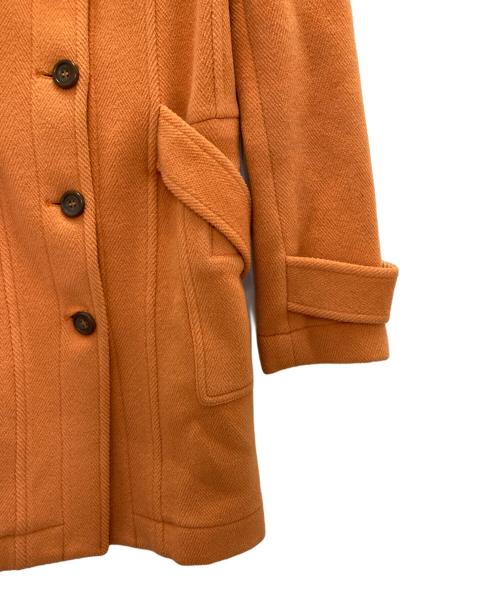 OLD ENGLAND（オールドイングランド）OLD ENGLAND (オールドイングランド) ウールコート オレンジ サイズ:8の古着・服飾アイテム