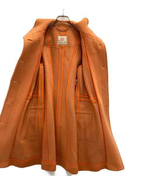 OLD ENGLAND（オールドイングランド）OLD ENGLAND (オールドイングランド) ウールコート オレンジ サイズ:8の古着・服飾アイテム