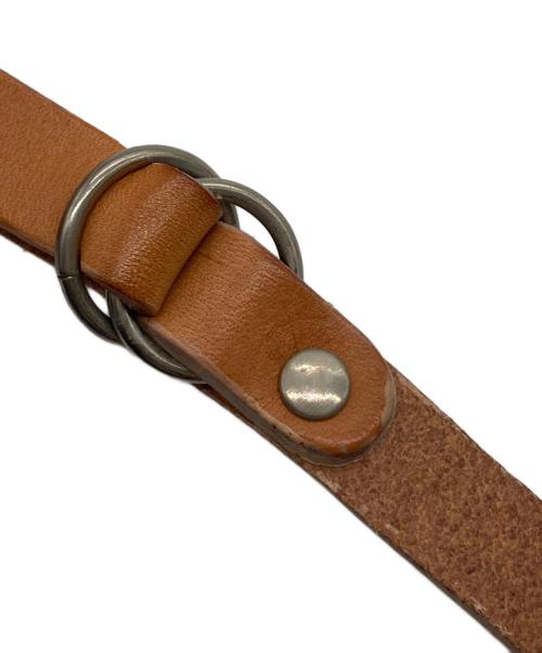 ATELIER Jack Gomme（ジャックゴム）ATELIER JACK GOMME (ジャックゴム) レザーショルダーバッグ ピンクの古着・服飾アイテム