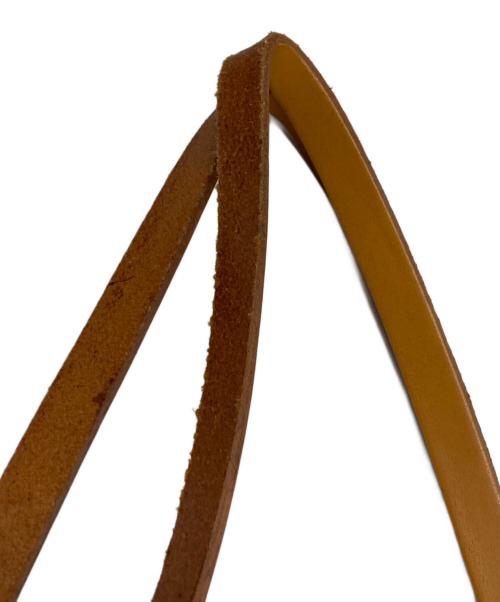 ATELIER Jack Gomme（ジャックゴム）ATELIER JACK GOMME (ジャックゴム) レザートートバッグ ブラウンの古着・服飾アイテム