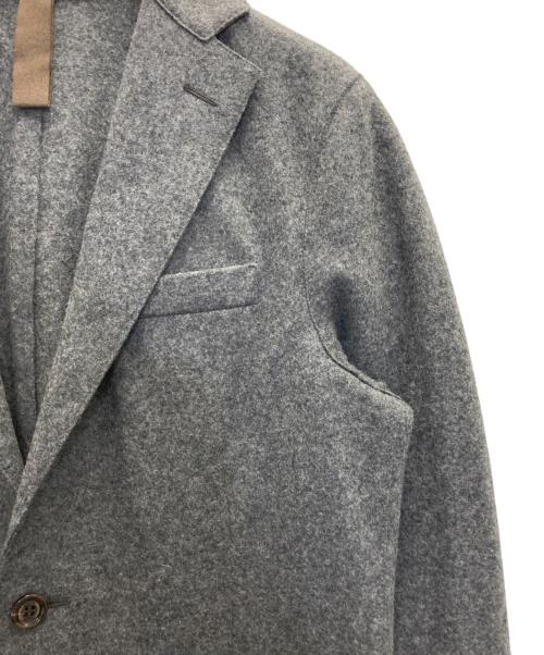 eleventy（イレブンティ）eleventy (イレブンティ) テーラードジャケット グレー サイズ:46の古着・服飾アイテム