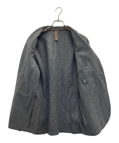 eleventy（イレブンティ）eleventy (イレブンティ) テーラードジャケット グレー サイズ:46の古着・服飾アイテム