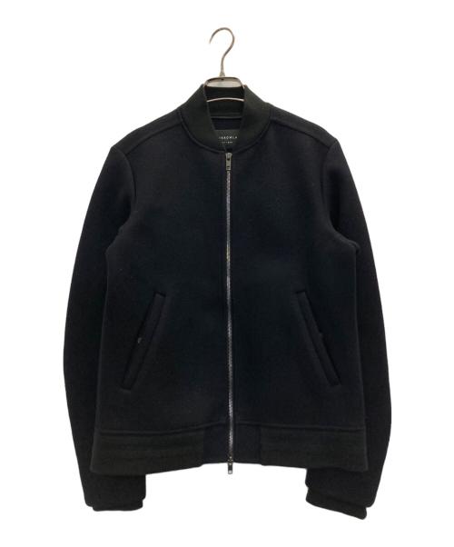 TOMORROW LAND（トゥモローランド）TOMORROW LAND (トゥモローランド) カシミヤ混ウールブルゾン ネイビー サイズ:Ⅿの古着・服飾アイテム
