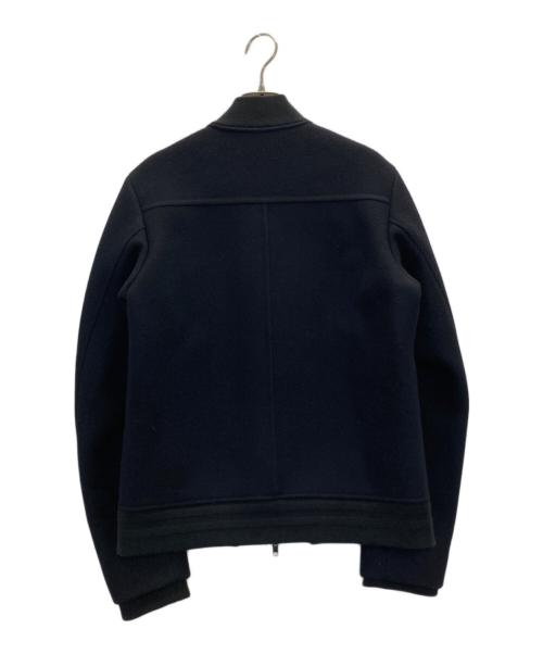 TOMORROW LAND（トゥモローランド）TOMORROW LAND (トゥモローランド) カシミヤ混ウールブルゾン ネイビー サイズ:Ⅿの古着・服飾アイテム