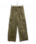 rita tokyo（リタ トウキョウ）の古着「military pants」｜カーキ