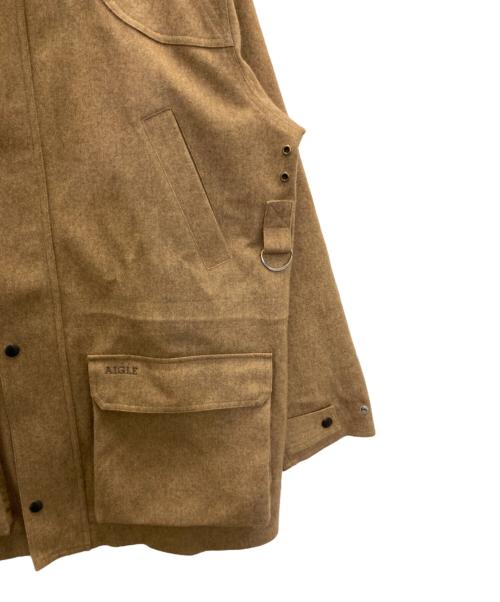 AIGLE（エーグル）AIGLE (エーグル) ウールテックジャケット ベージュ サイズ:Ⅼの古着・服飾アイテム