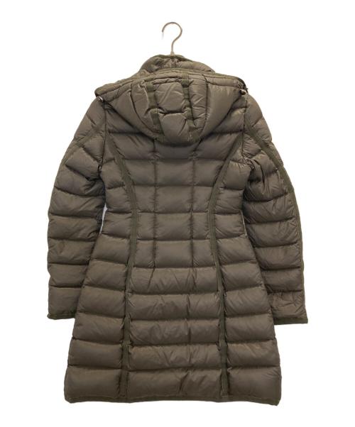 MONCLER（モンクレール）MONCLER (モンクレール) エルミンヌダウンコート オリーブの古着・服飾アイテム