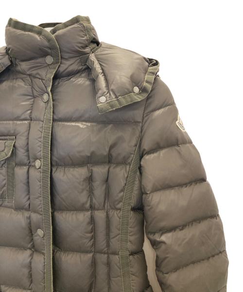 MONCLER（モンクレール）MONCLER (モンクレール) エルミンヌダウンコート オリーブの古着・服飾アイテム