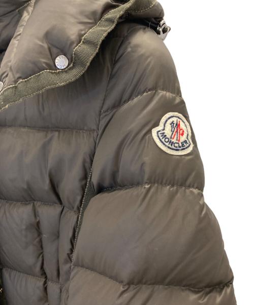 MONCLER（モンクレール）MONCLER (モンクレール) エルミンヌダウンコート オリーブの古着・服飾アイテム