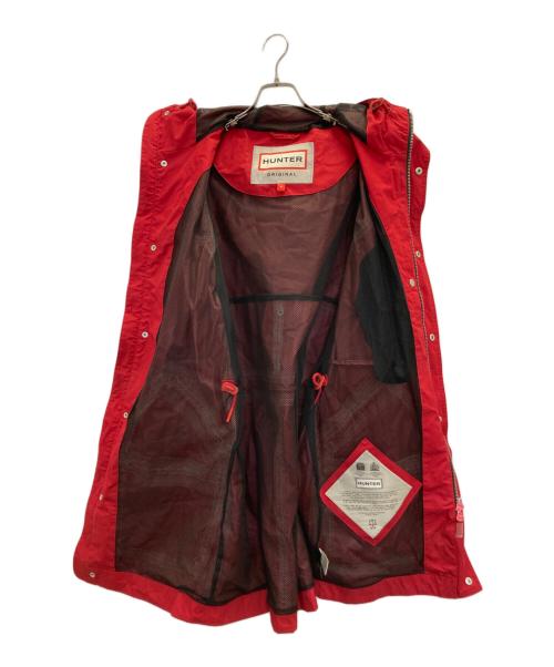 HUNTER（ハンター）HUNTER (ハンター) M ORI R COTTON HUNTING COAT レッド サイズ:Ⅿの古着・服飾アイテム