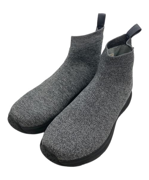 THE NORTH FACE（ザ ノース フェイス）THE NORTH FACE (ザ ノース フェイス) ベロシティ ニット ミッド GORE-TEX インビジブル フィット グレー サイズ:25㎝の古着・服飾アイテム