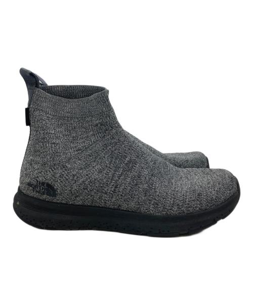 THE NORTH FACE（ザ ノース フェイス）THE NORTH FACE (ザ ノース フェイス) ベロシティ ニット ミッド GORE-TEX インビジブル フィット グレー サイズ:25㎝の古着・服飾アイテム