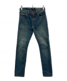 Saint Laurent Paris（サンローランパリ）の古着「スキニーデニムパンツ」｜ブルー