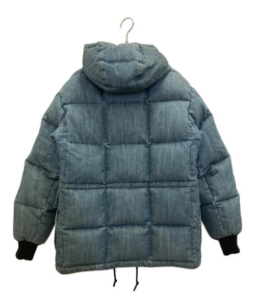 EVISU（エヴィス）EVISU (エヴィス) デニムダウンジャケット インディゴ サイズ:36の古着・服飾アイテム