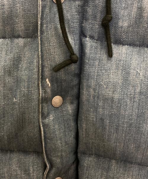EVISU（エヴィス）EVISU (エヴィス) デニムダウンジャケット インディゴ サイズ:36の古着・服飾アイテム