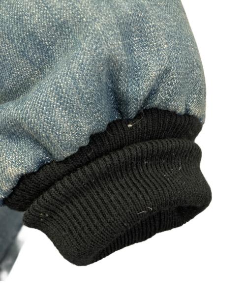 EVISU（エヴィス）EVISU (エヴィス) デニムダウンジャケット インディゴ サイズ:36の古着・服飾アイテム