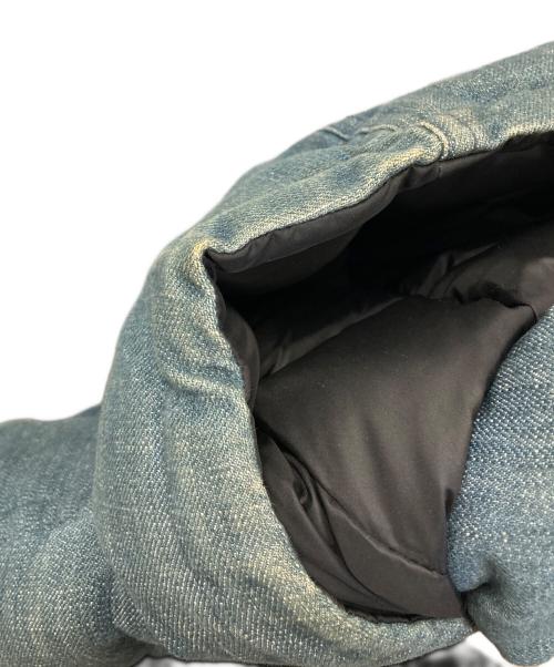 EVISU（エヴィス）EVISU (エヴィス) デニムダウンジャケット インディゴ サイズ:36の古着・服飾アイテム