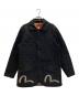 EVISU（エヴィス）の古着「キルティングジャケット」｜ブラック