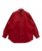 POLO RALPH LAURENポロ・ラルフローレン）の古着「90s BLAKE B.D.SHIRTS」｜レッド