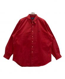POLO RALPH LAUREN（ポロ・ラルフローレン）の古着「90s BLAKE B.D.SHIRTS」｜レッド