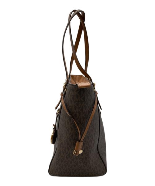 MICHAEL KORS（マイケル・コース）MICHAEL KORS (マイケル・コース) ハンドバッグ ブラウンの古着・服飾アイテム