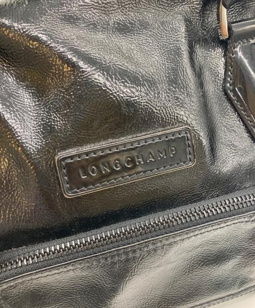 LONGCHAMP（ロンシャン）LONGCHAMP (ロンシャン) ハンドバッグ ブラックの古着・服飾アイテム