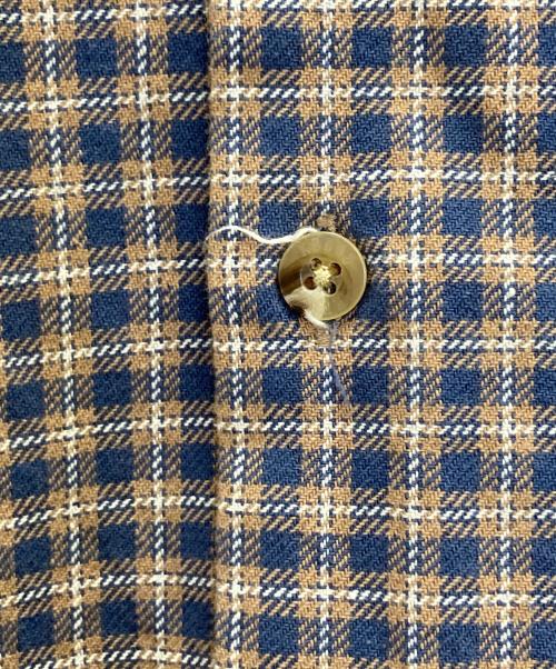 KEBOZ（ケボズ）KEBOZ (ケボズ) チェックシャツ ブラウン サイズ:Sの古着・服飾アイテム