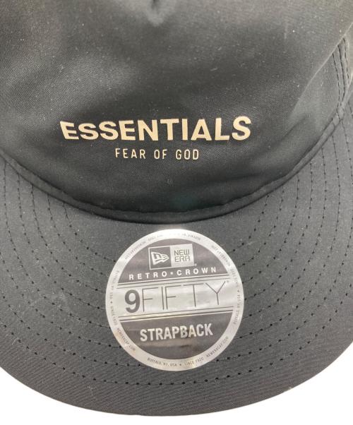 New Era（ニューエラ）New Era (ニューエラ) FOG ESSENTIALS (フィアオブゴッド エッセンシャル) キャップ ブラックの古着・服飾アイテム