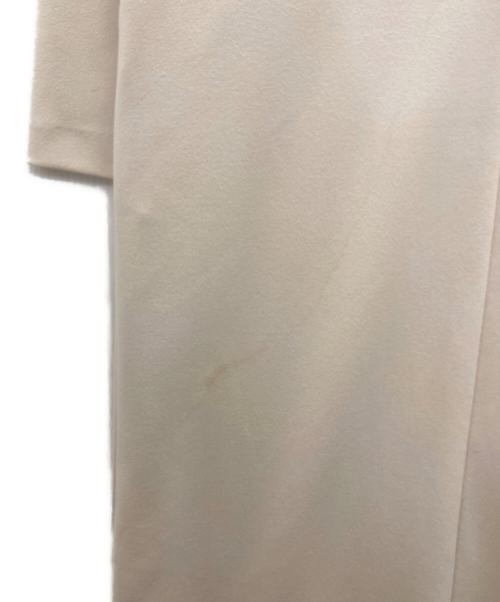 martinique（マルティニーク）martinique (マルティニーク) ジョーゼットジャージ ードレス ホワイト サイズ:1の古着・服飾アイテム