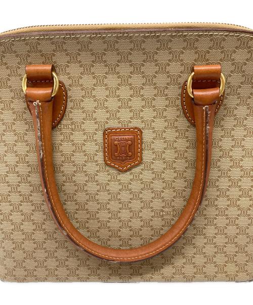CELINE（セリーヌ）CELINE (セリーヌ) ホワイトマカダム2Wayバッグ ベージュの古着・服飾アイテム