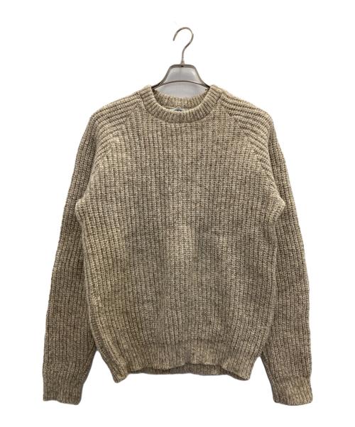 fall river（フォールリバー）fall river (フォールリバー) クルーネックニット ベージュ サイズ:Ⅿの古着・服飾アイテム