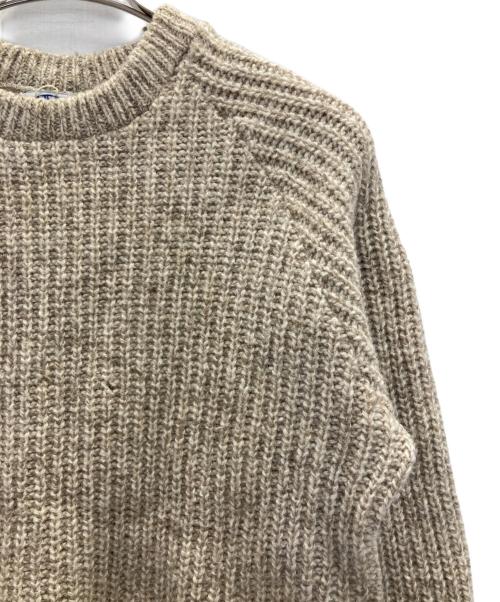 fall river（フォールリバー）fall river (フォールリバー) クルーネックニット ベージュ サイズ:Ⅿの古着・服飾アイテム