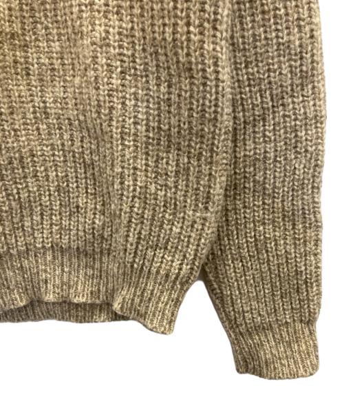 fall river（フォールリバー）fall river (フォールリバー) クルーネックニット ベージュ サイズ:Ⅿの古着・服飾アイテム