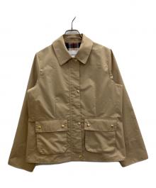 MACKINTOSH PHILOSOPHY（マッキントッシュ フィロソフィー）の古着「パッチポケットショートブルゾン」」｜ベージュ