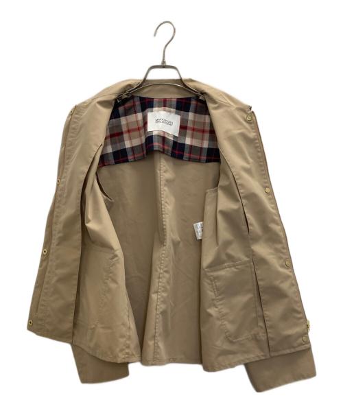 MACKINTOSH PHILOSOPHY（マッキントッシュ フィロソフィー）MACKINTOSH PHILOSOPHY (マッキントッシュ フィロソフィー) パッチポケットショートブルゾン」 ベージュ サイズ:36の古着・服飾アイテム