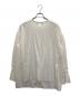 BEARDSLEY（ビアズリー）の古着「ギャザーカフスシャツ」｜ホワイト