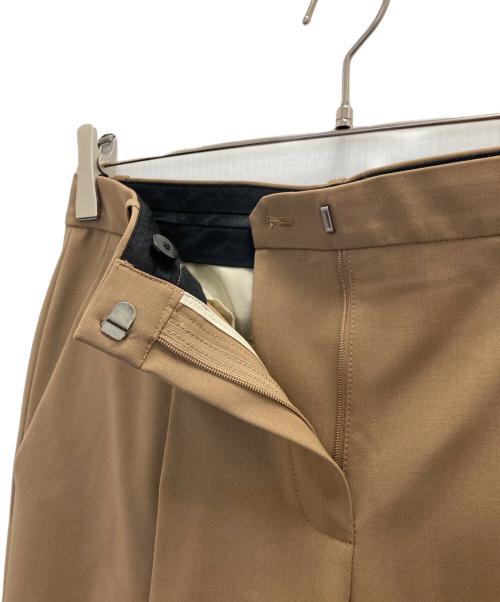 theory（セオリー）theory (セオリー) Traceable Wool Pleat Treeca GB/トレーサブル ウール プリーツ ツリーカ ジービー ベージュ サイズ:4の古着・服飾アイテム