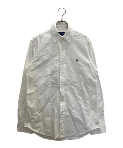 RALPH LAUREN（ラルフローレン）RALPH LAUREN (ラルフローレン) ボタンダウンシャツ ホワイト サイズ:Ⅿの古着・服飾アイテム