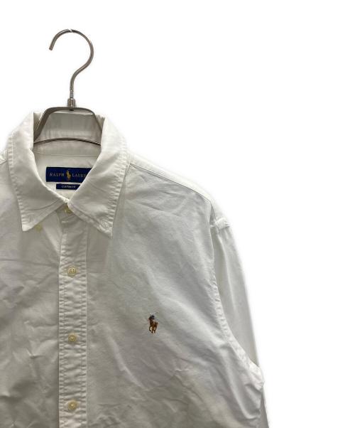 RALPH LAUREN（ラルフローレン）RALPH LAUREN (ラルフローレン) ボタンダウンシャツ ホワイト サイズ:Ⅿの古着・服飾アイテム