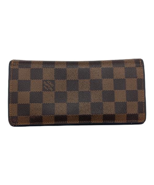 LOUIS VUITTON（ルイ ヴィトン）LOUIS VUITTON (ルイ ヴィトン) 長財布 ブラウン×ネイビーの古着・服飾アイテム