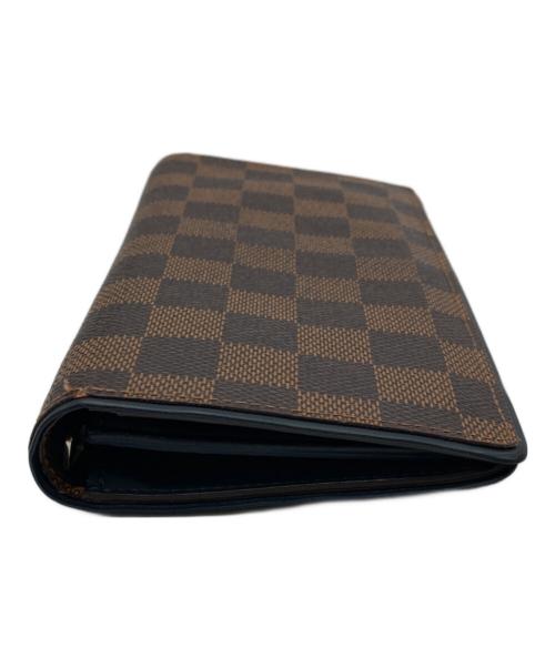 LOUIS VUITTON（ルイ ヴィトン）LOUIS VUITTON (ルイ ヴィトン) 長財布 ブラウン×ネイビーの古着・服飾アイテム