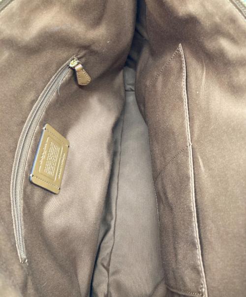 COACH（コーチ）COACH (コーチ) 2WAYシグネチャーハンドバッグ ベージュの古着・服飾アイテム